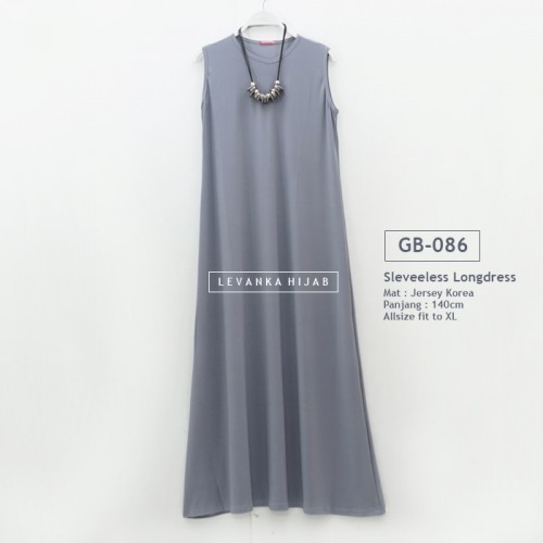 GB-086 Gamis Tanpa Lengan